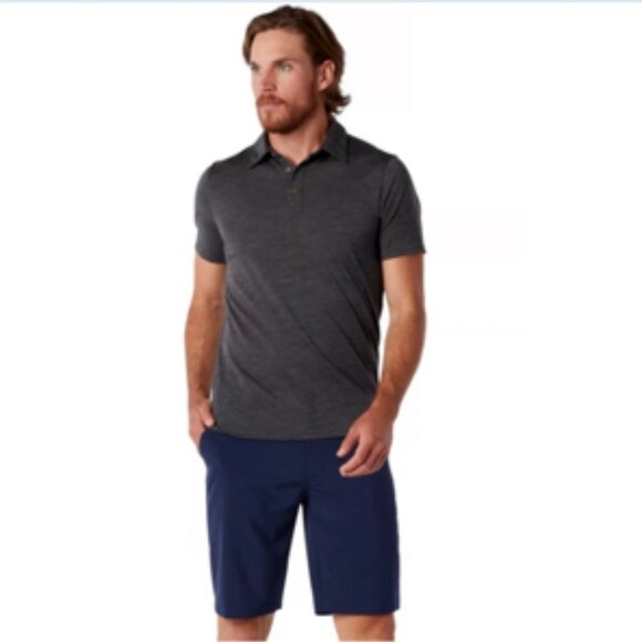 Smartwool Merino Wool 150 Polo Shirt Natural Fiber Short Sleeve T-Shirt Large - Picture 8 of 8